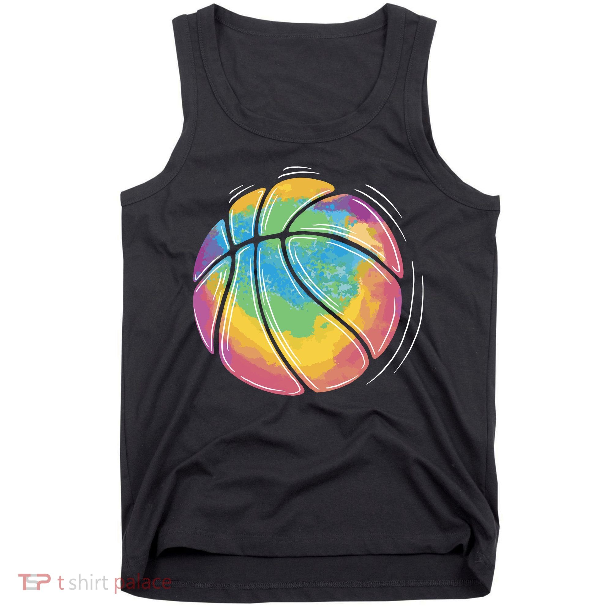 Rainbow Basketball Sport Tank Top