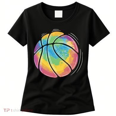 Rainbow Basketball Sport Women's T-Shirt