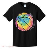 Rainbow Basketball Sport Kids T-Shirt thumb 0