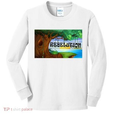 Rebelution Bright Side Of Life Kids Long Sleeve Shirt
