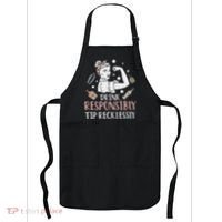 Retro Bartending Saying Mixologist Barkeeper & Bartender Apron thumb 0