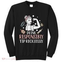 Retro Bartending Saying Mixologist Barkeeper & Bartender Sweatshirt thumb 0