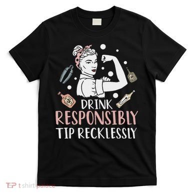 Retro Bartending Saying Mixologist Barkeeper & Bartender T-Shirt