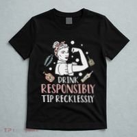 Retro Bartending Saying Mixologist Barkeeper & Bartender T-Shirt thumb 5