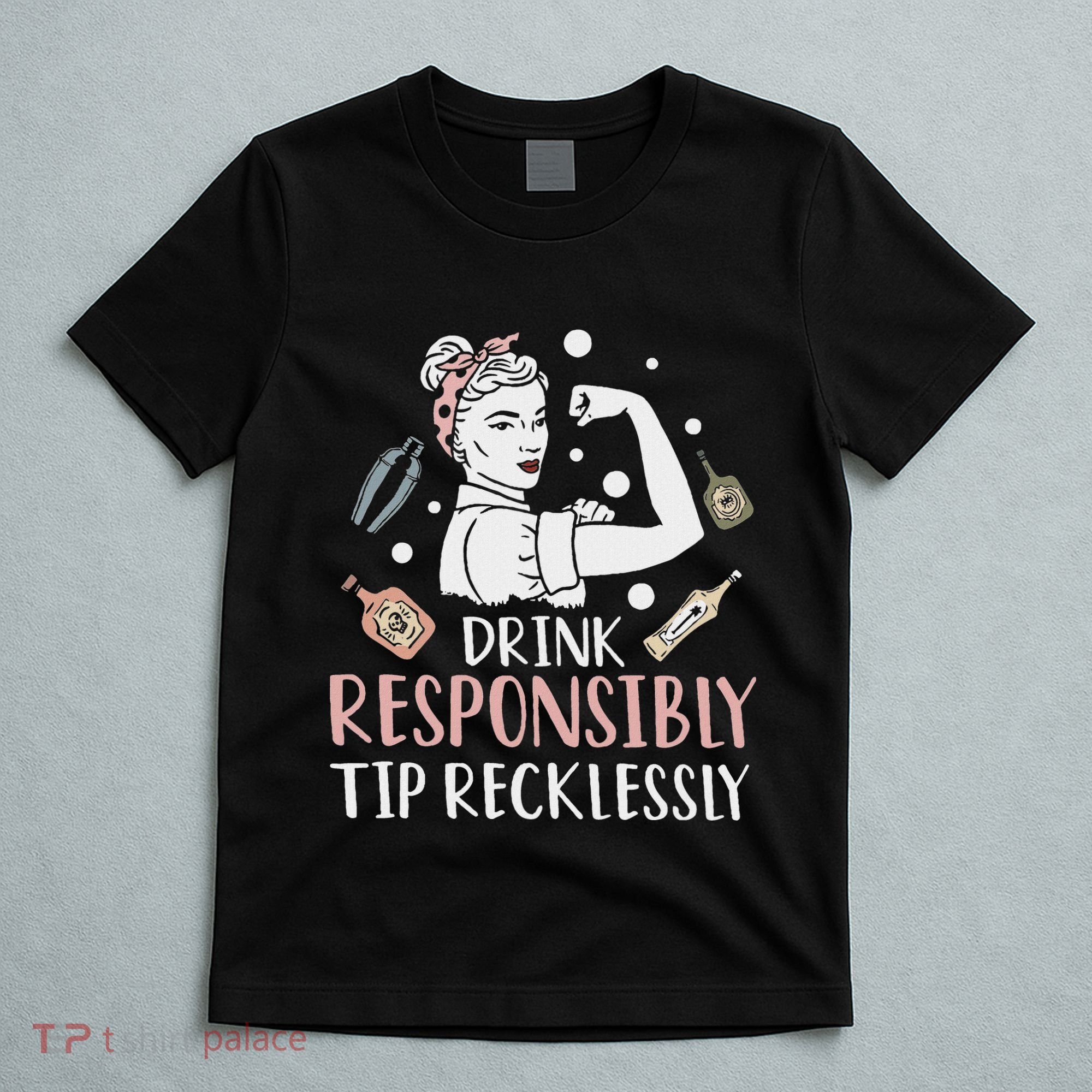 Retro Bartending Saying Mixologist Barkeeper & Bartender T-Shirt