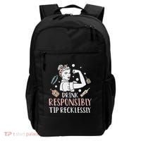 Retro Bartending Saying Mixologist Barkeeper & Bartender Backpack thumb 0