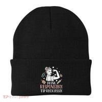 Retro Bartending Saying Mixologist Barkeeper & Bartender Beanie thumb 0