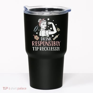 Retro Bartending Saying Mixologist Barkeeper & Bartender Tumbler
