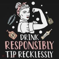 Retro Bartending Saying Mixologist Barkeeper & Bartender Mousepad thumb 1