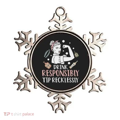 Retro Bartending Saying Mixologist Barkeeper & Bartender Ornament