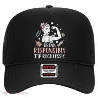 Retro Bartending Saying Mixologist Barkeeper & Bartender Hat thumb 0