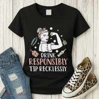 Retro Bartending Saying Mixologist Barkeeper & Bartender Women's T-Shirt thumb 3