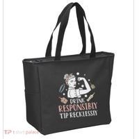 Retro Bartending Saying Mixologist Barkeeper & Bartender Tote Bag thumb 2