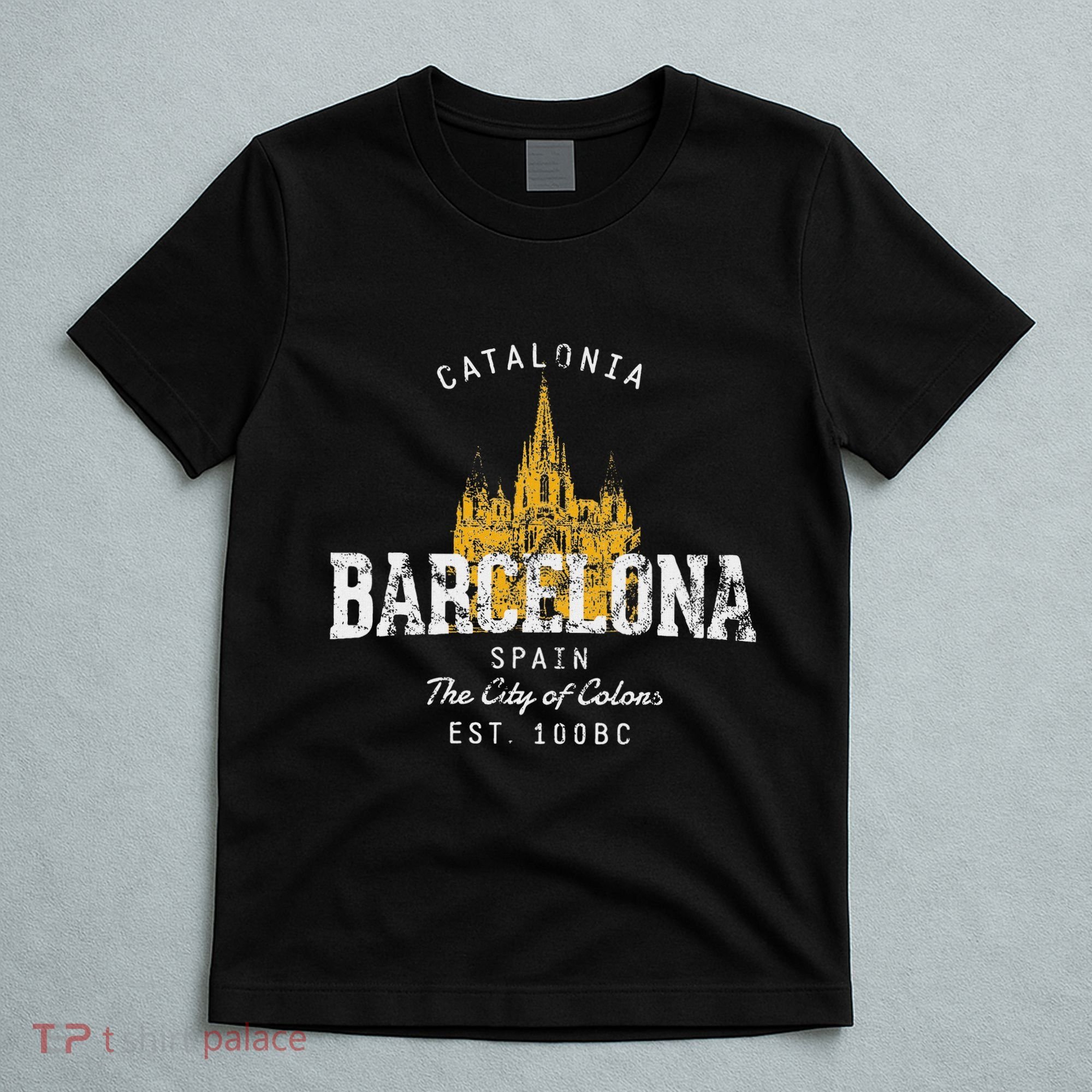 Retro Barcelona Spain Vintage T-Shirt