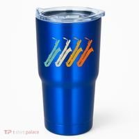 Retro Baritone Saxophone Gift For Bari Saxophonist Gift Tumbler thumb 0