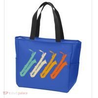 Retro Baritone Saxophone Gift For Bari Saxophonist Gift Tote Bag thumb 3