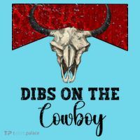 Retro Bull Skull Dibs On The Cowboy Western Country Cowboy Gift T-Shirt thumb 6