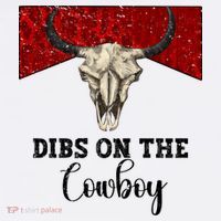 Retro Bull Skull Dibs On The Cowboy Western Country Cowboy Gift Hoodie thumb 2