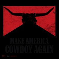 Retro Bull Skull Western Life Makes America A Cow Again Gift Coffee Mug thumb 5