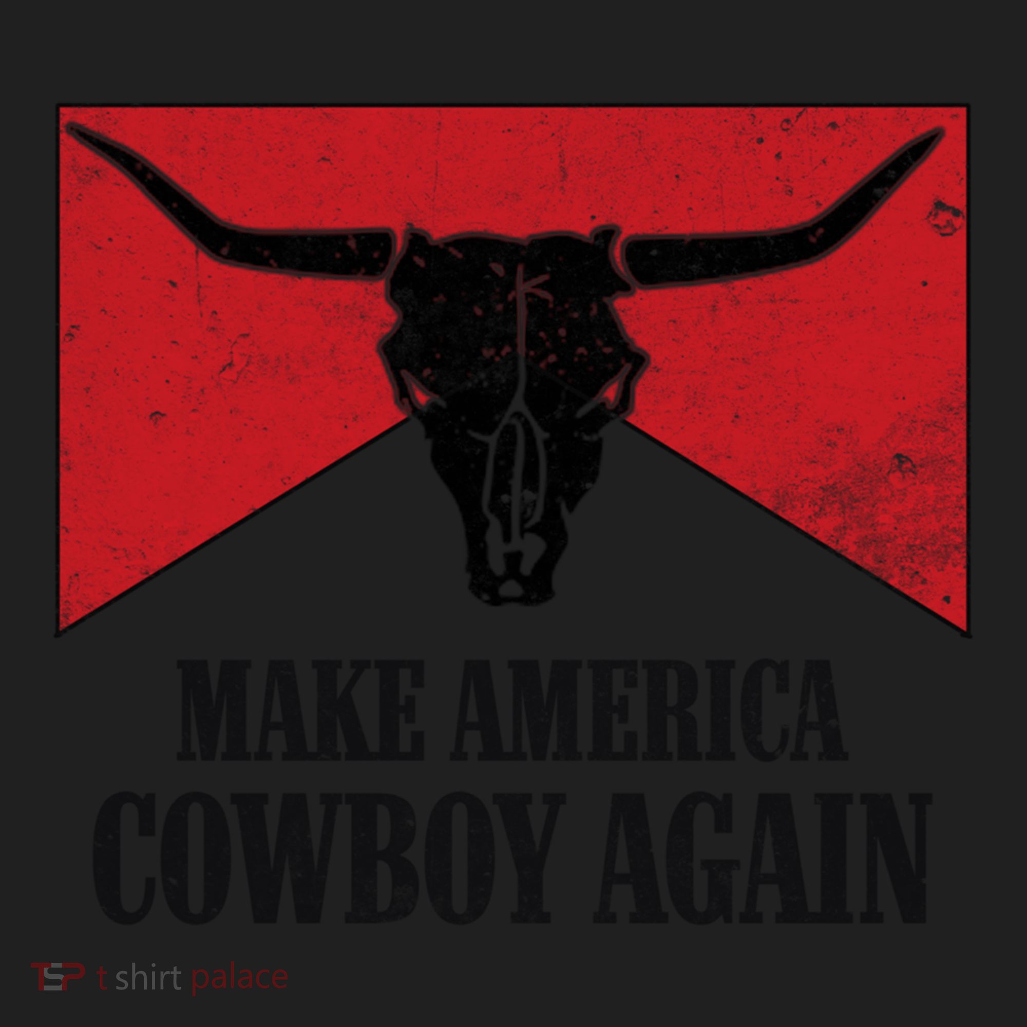 Retro Bull Skull Western Life Makes America A Cow Again Gift Hat