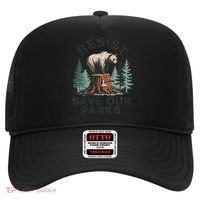 Resist Bear - Save Our Parks Wildlife Protection Women Hat thumb 0