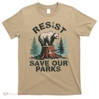 Resist Bear - Save Our Parks Wildlife Protection Women T-Shirt thumb 0