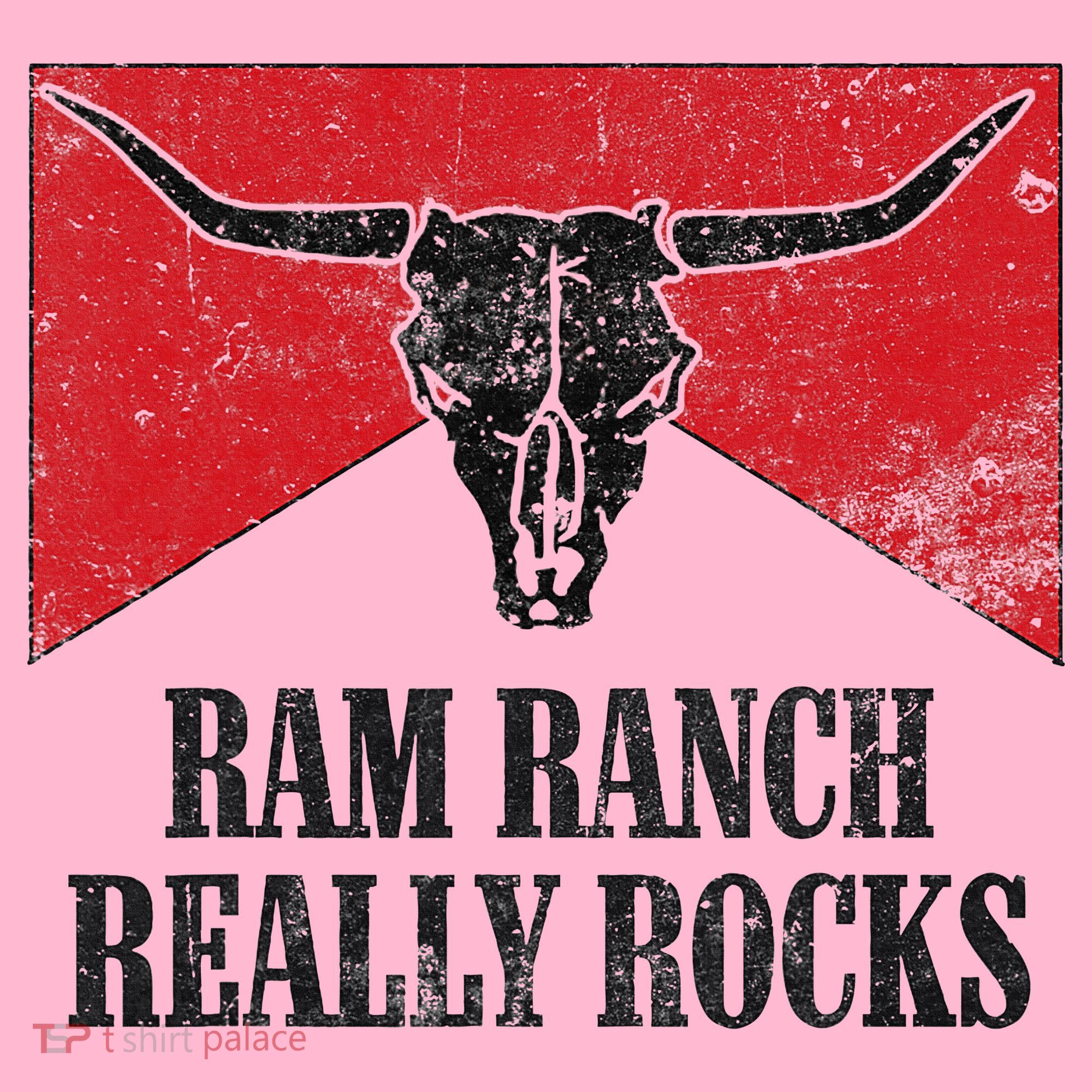 Retro Bull Skull Western Life Country Ram Ranch Rockin' Vibes Coaster