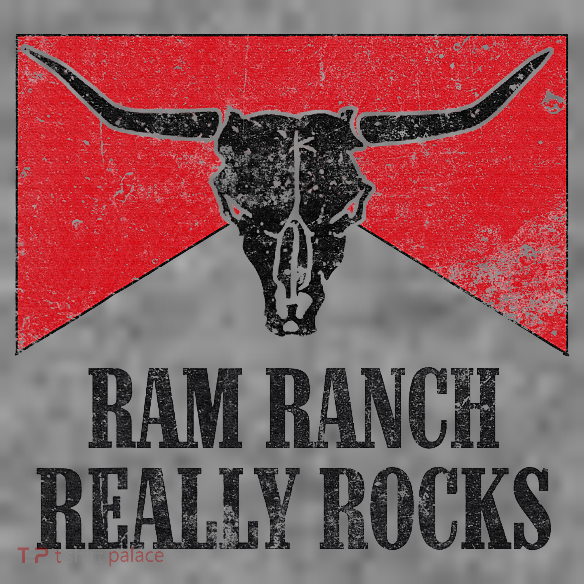Retro Bull Skull Western Life Country Ram Ranch Rockin' Vibes Toddler Hoodie