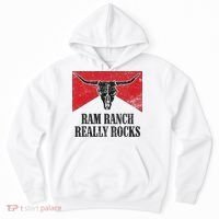 Retro Bull Skull Western Life Country Ram Ranch Rockin' Vibes Hoodie thumb 0