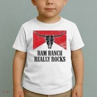 Retro Bull Skull Western Life Country Ram Ranch Rockin' Vibes Toddler T-Shirt thumb 2