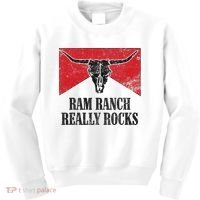 Retro Bull Skull Western Life Country Ram Ranch Rockin' Vibes Kids Sweatshirt thumb 0