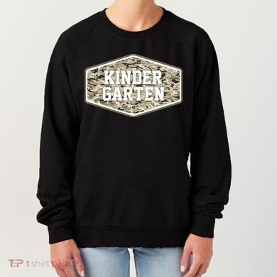 Retro Back To School Old Camo Kindergarten Women's Sweatshirt