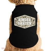 Retro Back To School Old Camo Kindergarten Doggie Tank thumb 0