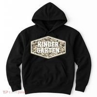 Retro Back To School Old Camo Kindergarten Hoodie thumb 0