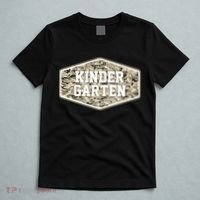 Retro Back To School Old Camo Kindergarten T-Shirt thumb 5