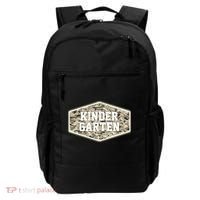 Retro Back To School Old Camo Kindergarten Backpack thumb 0
