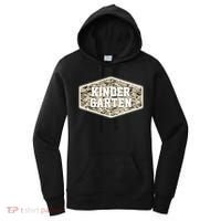 Retro Back To School Old Camo Kindergarten Women's Hoodie thumb 0