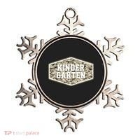 Retro Back To School Old Camo Kindergarten Ornament thumb 0