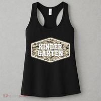 Retro Back To School Old Camo Kindergarten Women's Tank Top thumb 3