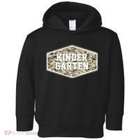 Retro Back To School Old Camo Kindergarten Toddler Hoodie thumb 0