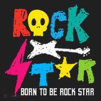 Rockstar Born To Be Rockstar Music Funny Gift Beanie thumb 2