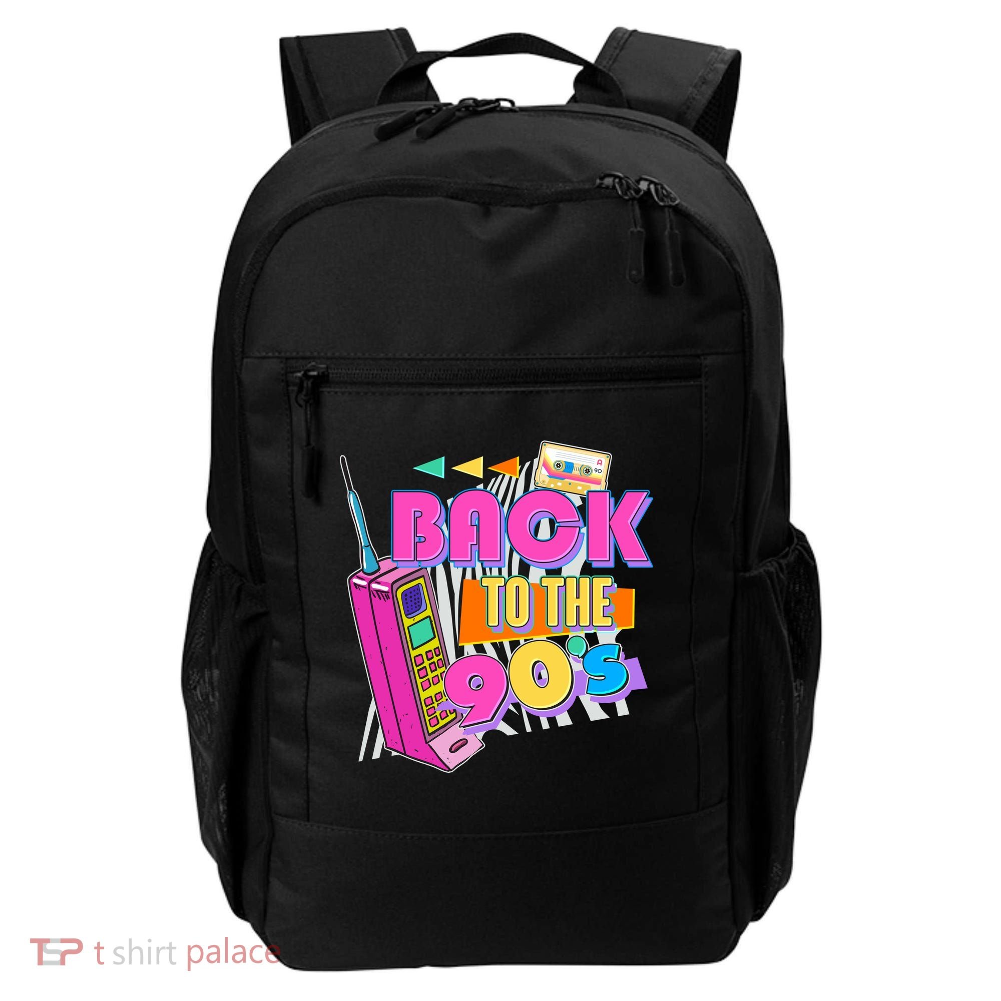Retro Back To The 90's Nineties Backpack