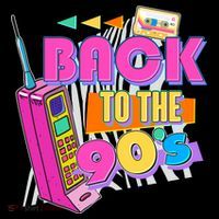 Retro Back To The 90's Nineties Coaster thumb 2