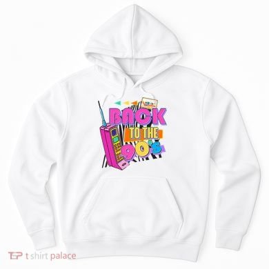 Retro Back To The 90's Nineties Hoodie