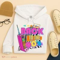 Retro Back To The 90's Nineties Hoodie thumb 4