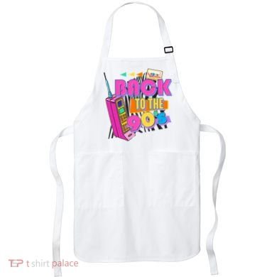Retro Back To The 90's Nineties Apron