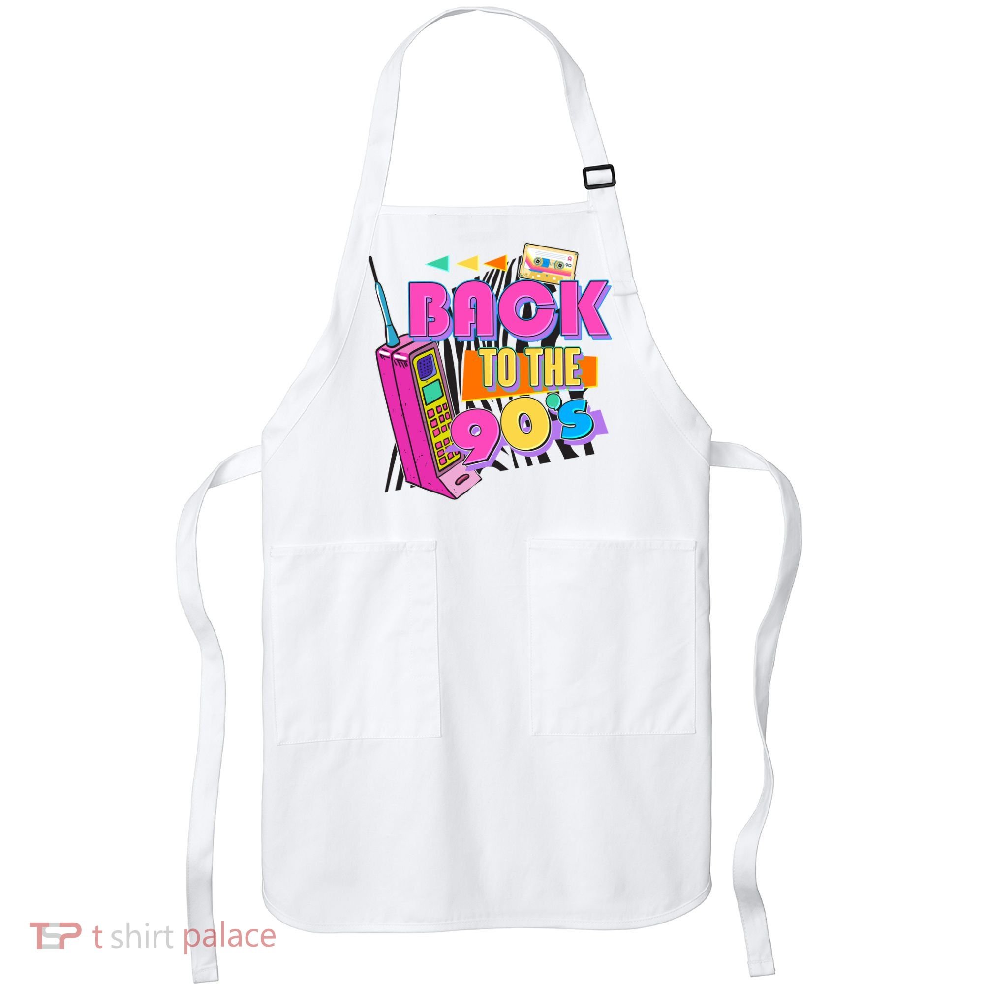 Retro Back To The 90's Nineties Apron