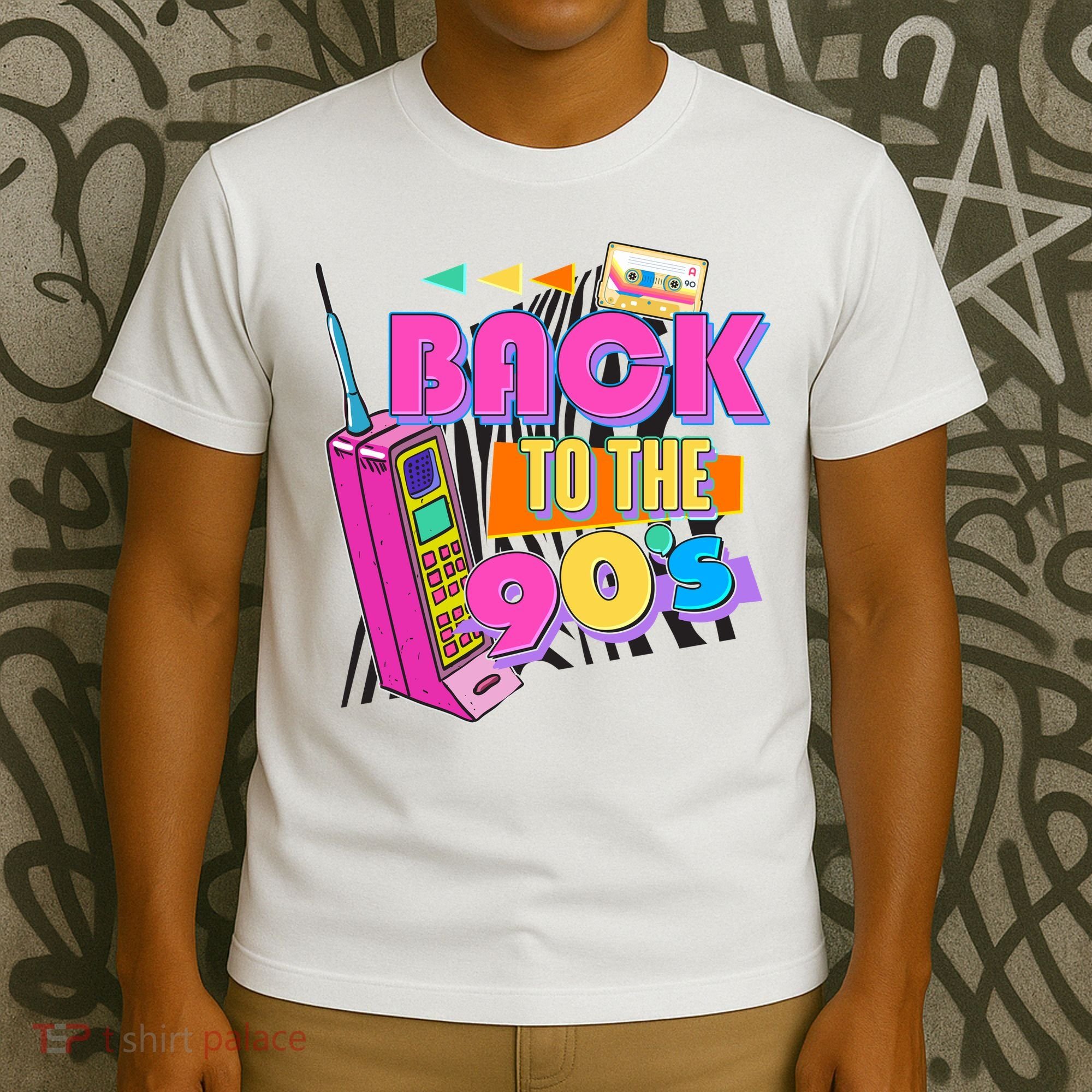 Retro Back To The 90's Nineties T-Shirt