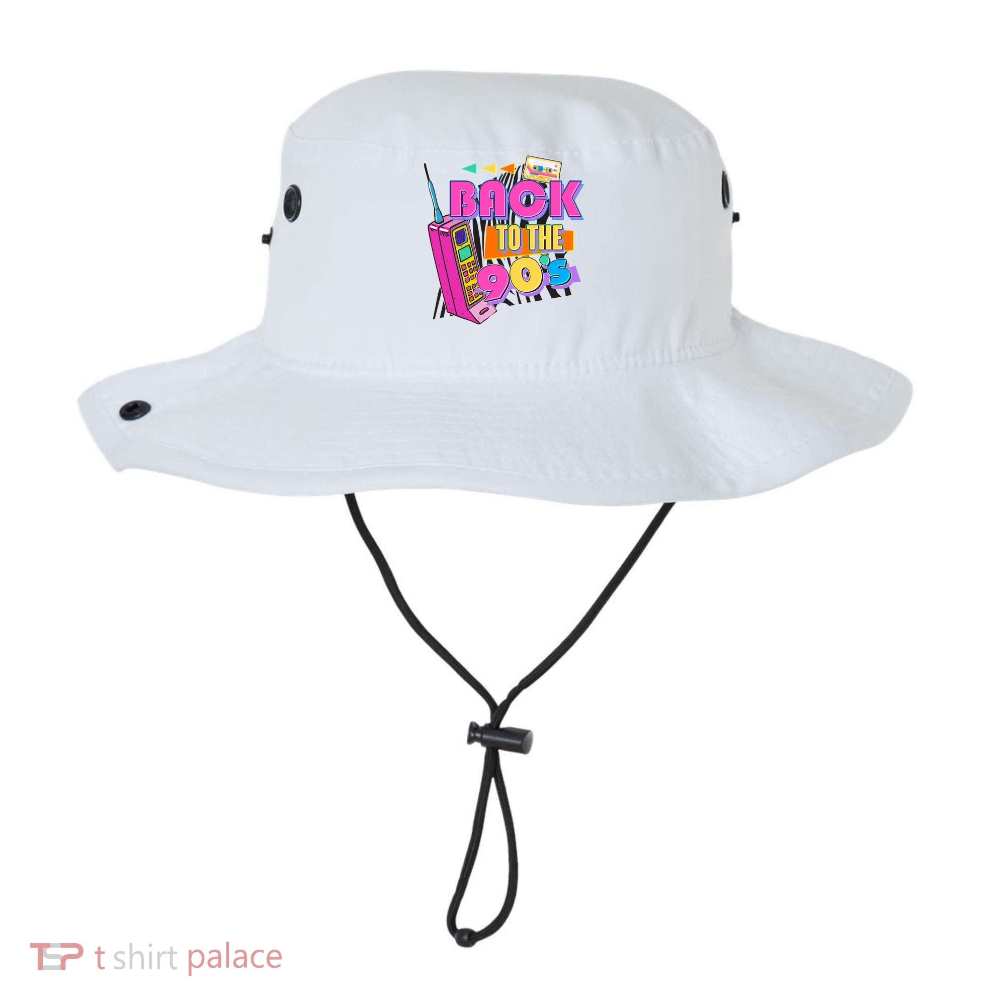 Retro Back To The 90's Nineties Bucket Hat