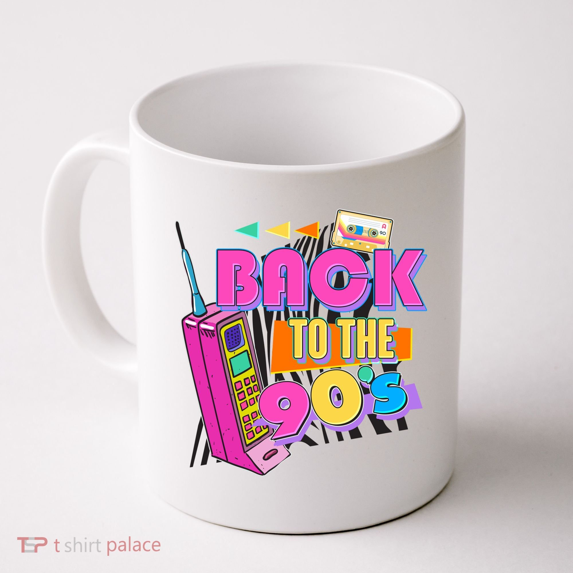 Retro Back To The 90's Nineties Coffee Mug